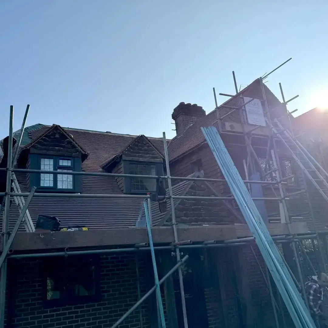 Emergency Roofing carried out by A-List Roofing & Refurbishments